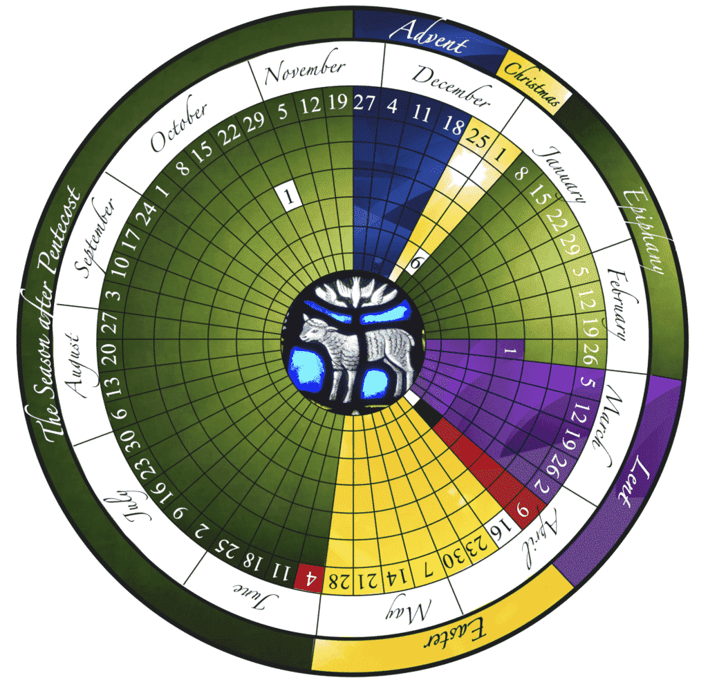 Liturgical Year Chart