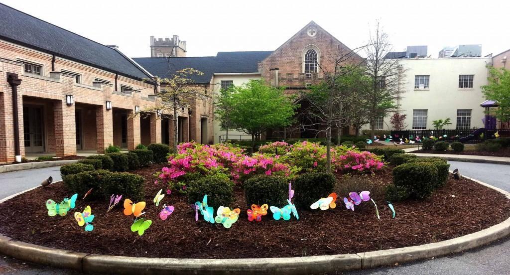 Butterflies at North Entrance dsl