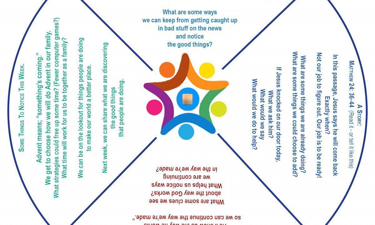 Advent Discussion Spirals from Candle Press