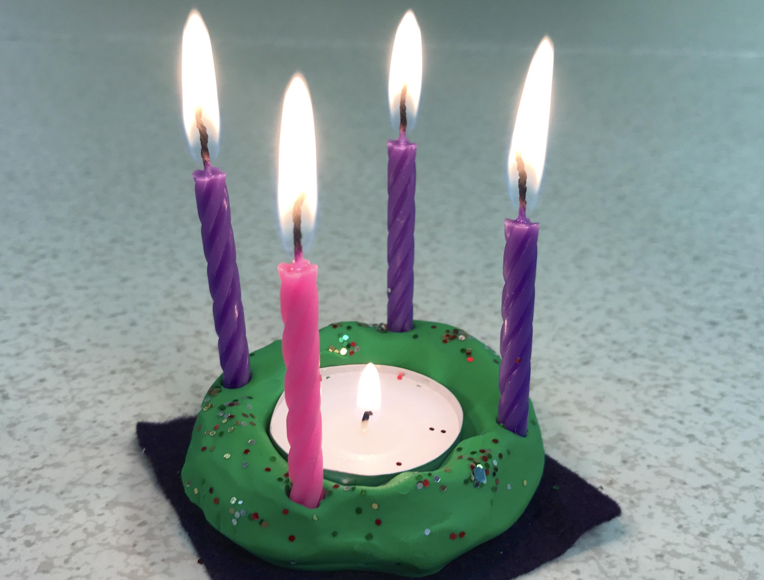 advent wreath craft